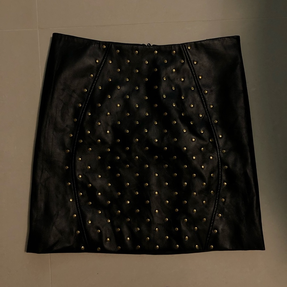 TOPSHOP NEW Leather Skirt